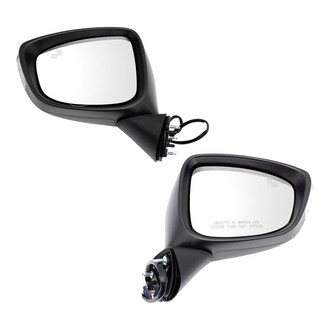 TRQ® - Driver and Passenger Side Power View Mirrors (Heated)