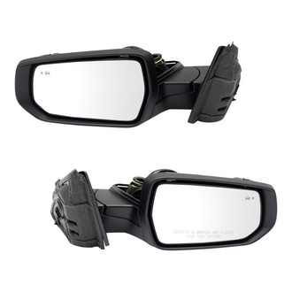 TRQ® - Driver and Passenger Side Power View Mirrors (Heated)