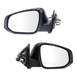 TRQ® - Driver and Passenger Side Power View Mirrors (Heated)
