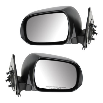 TRQ® - Manual Side View Mirror Set