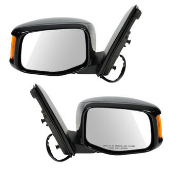 TRQ® MRA09887 - Driver and Passenger Side Power View Mirror Set (Heated, Foldaway)