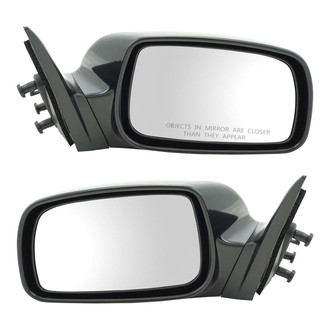 TRQ® - Driver and Passenger Side Power View Mirror Set (Heated, Foldaway)
