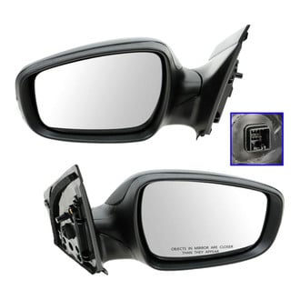 TRQ® - Driver and Passenger Side Power View Mirror Set (Heated, Foldaway)