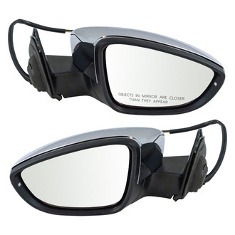 TRQ® - Side View Mirror Set