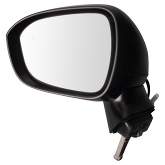 TRQ® - Driver Side View Mirror (Heated, Foldaway)