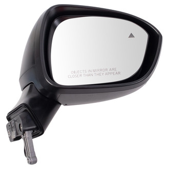 TRQ® - Passenger Side View Mirror (Heated, Foldaway)