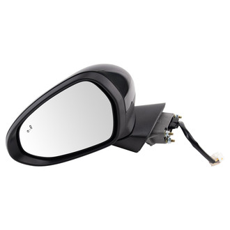 TRQ® - Driver Side Power View Mirror (Heated, Foldaway)