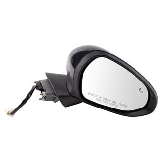 TRQ® - Passenger Side Power View Mirror (Heated, Foldaway)