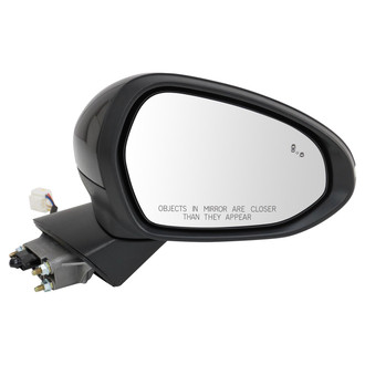 TRQ® - Passenger Side Power View Mirror (Heated, Foldaway)