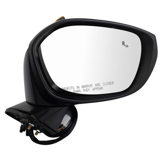 TRQ® - Passenger Side Power View Mirror (Heated, Foldaway)