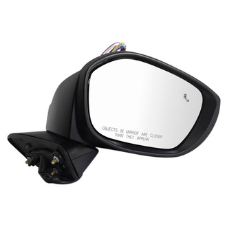 TRQ® - Passenger Side Power View Mirror (Heated, Foldaway)