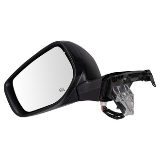 TRQ® - Driver Side Power View Mirror (Heated, Foldaway)