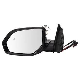 TRQ® - Driver Side Power View Mirror (Heated, Foldaway)