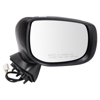 TRQ® - Passenger Side Power View Mirror (Non-Heated, Foldaway)