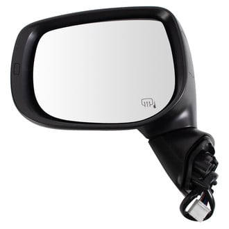 TRQ® - Driver Side Power View Mirror (Heated, Foldaway)