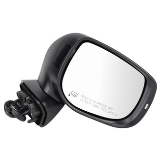TRQ® - Passenger Side Power View Mirror (Heated, Foldaway)