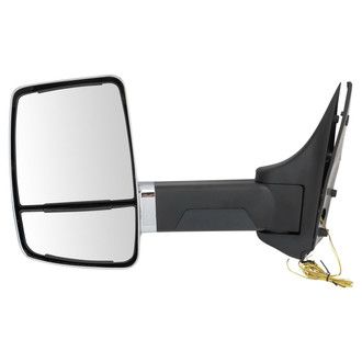 TRQ® - Manual Side View Mirror (Non-Heated, Foldaway)