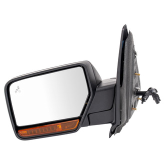 TRQ® - Driver Side Power View Mirror (Heated, Foldaway)
