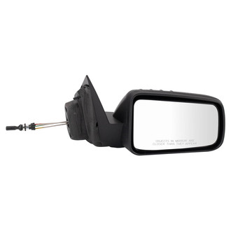 TRQ® - Passenger Side Manual View Mirror (Non-Heated, Foldaway)