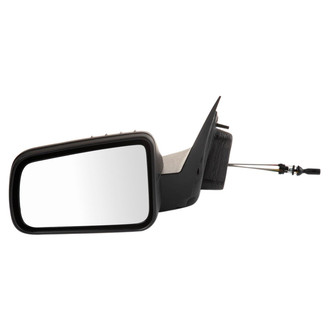 TRQ® - Driver Side Manual View Mirror (Non-Heated, Foldaway)