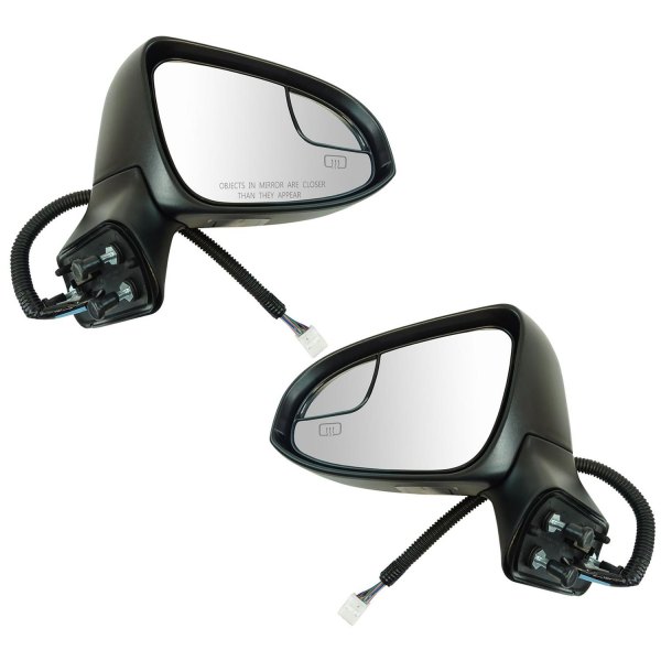 TRQ® - Driver and Passenger Side Power View Mirror Set