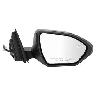 TRQ® - Passenger Side Power View Mirror (Heated, Foldaway)