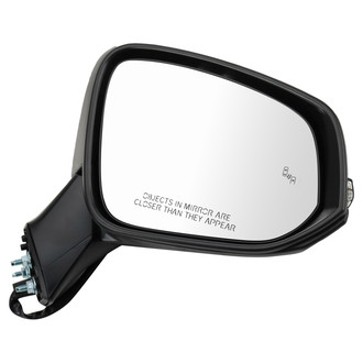 TRQ® - Passenger Side Power View Mirror (Heated, Foldaway)