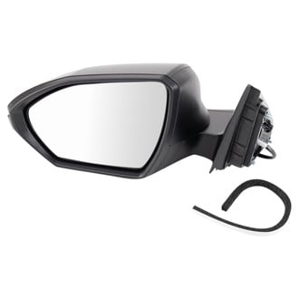 TRQ® - Driver Side Power View Mirror (Non-Heated, Foldaway)