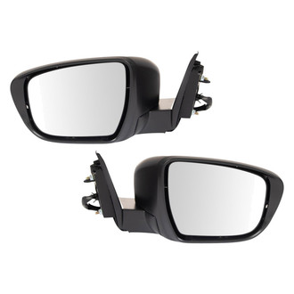 TRQ® - Power Heated Manual-Foldaway Side View Mirror