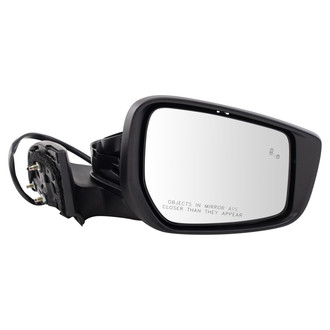 TRQ® - Passenger Side Power View Mirror (Non-Heated, Foldaway)