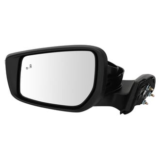 TRQ® - Power Heated Manual-Foldaway Side View Mirror
