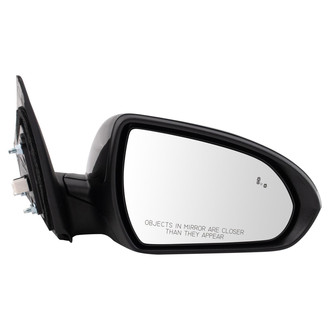 TRQ® - Passenger Side Power View Mirror (Heated, Foldaway)