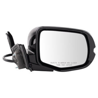 TRQ® - Passenger Side Power View Mirror (Heated, Foldaway)