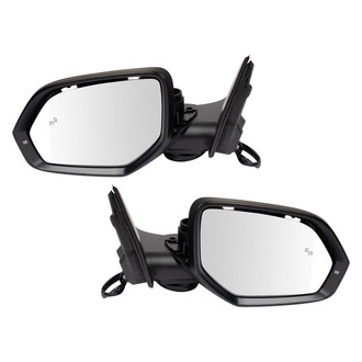 TRQ® - Power Heated Manual-Foldaway Side View Mirror