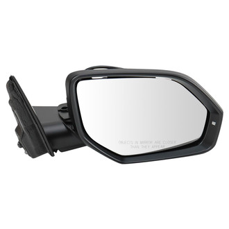 TRQ® - Passenger Side Power View Mirror (Non-Heated, Foldaway)