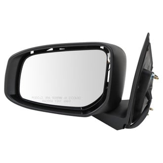 TRQ® - Power Heated Manual-Foldaway Side View Mirror