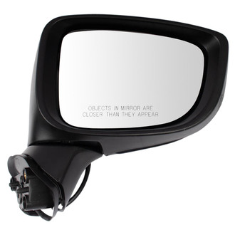 TRQ® - Passenger Side Power View Mirror (Non-Heated, Foldaway)