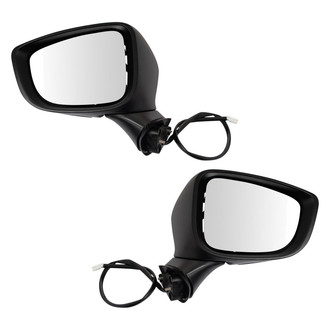 TRQ® - Power Heated Manual-Foldaway Side View Mirror