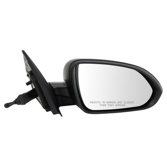 TRQ® - Passenger Side Power View Mirror (Non-Heated, Foldaway)