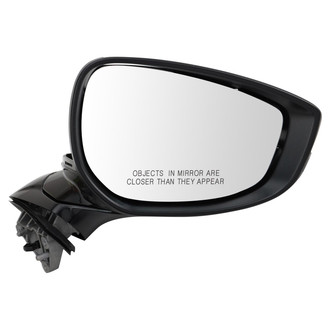 TRQ® - Passenger Side Power View Mirror (Non-Heated, Foldaway)