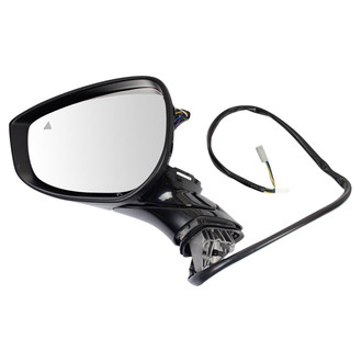 TRQ® - Driver Side Power View Mirror (Heated, Foldaway)