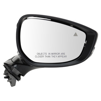 TRQ® - Passenger Side Power View Mirror (Heated, Foldaway)