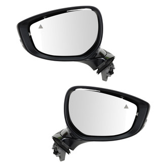 TRQ® - Power Manual-Foldaway Side View Mirror
