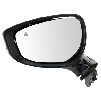 TRQ® - Driver Side Power View Mirror (Non-Heated, Foldaway)