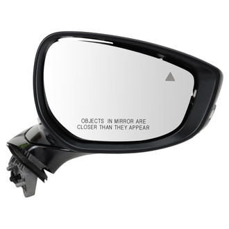 TRQ® - Passenger Side Power View Mirror (Non-Heated, Foldaway)