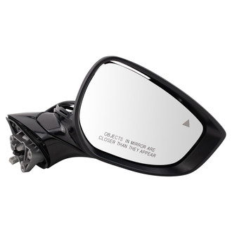 TRQ® - Passenger Side Power View Mirror (Heated, Foldaway)