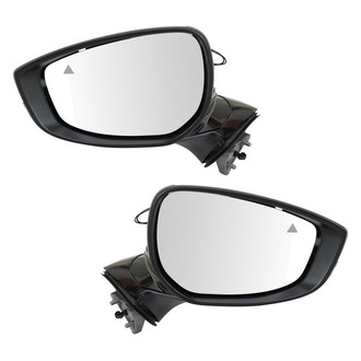 TRQ® - Power Heated Manual-Foldaway Side View Mirror