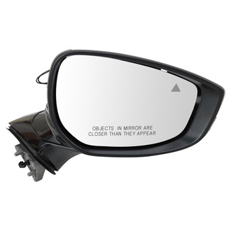 TRQ® - Passenger Side Power View Mirror (Heated, Foldaway)