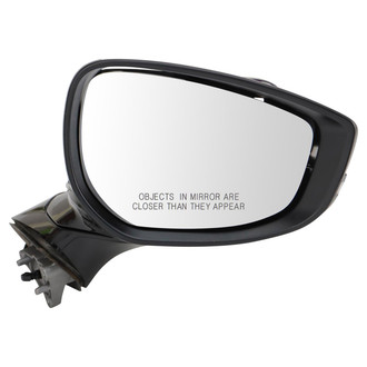 TRQ® - Passenger Side Power View Mirror (Non-Heated, Foldaway)