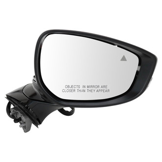 TRQ® - Passenger Side Power View Mirror (Non-Heated, Foldaway)